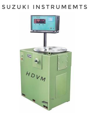 Vertical balancing machines model: hdvm