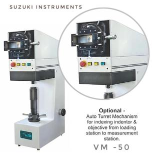 Vickers Hardness Testers Model: VM-50